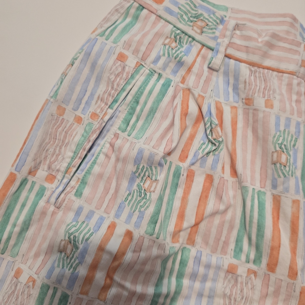 Rachel Antonoff Rose Pants Cotton Size 10 - Picture 6 of 12